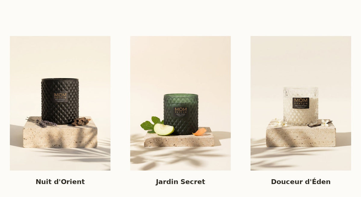 Trio Éternel — 3 grands formats MOM PARFUM