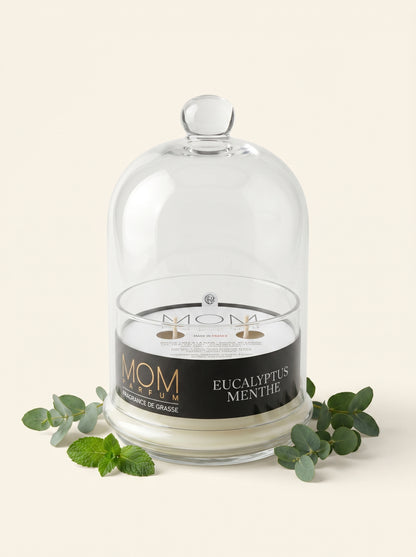 DUFTKERZE SIGNATURE EUKALYPTUS MINT MIT GLOCKE