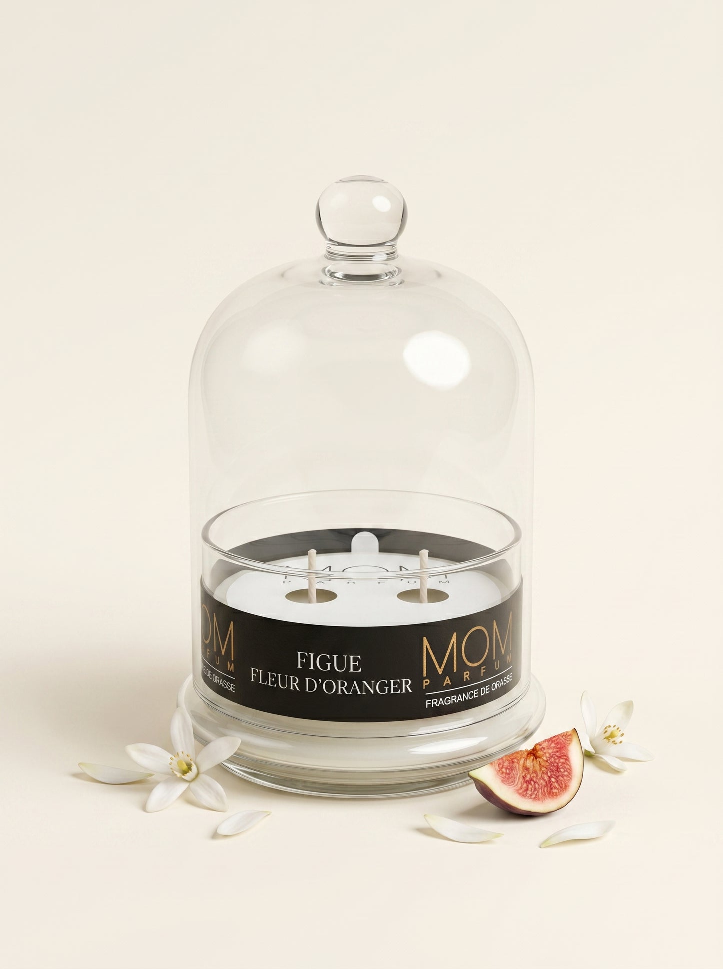 DUFTKERZE SIGNATURE ORANGE BLOSSOM MIT GLOCKE