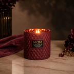 Éternel Bougie burgandy parfumée Rêve pourpre