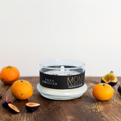 DUFTKERZE SIGNATURE ORANGE BLOSSOM MIT GLOCKE
