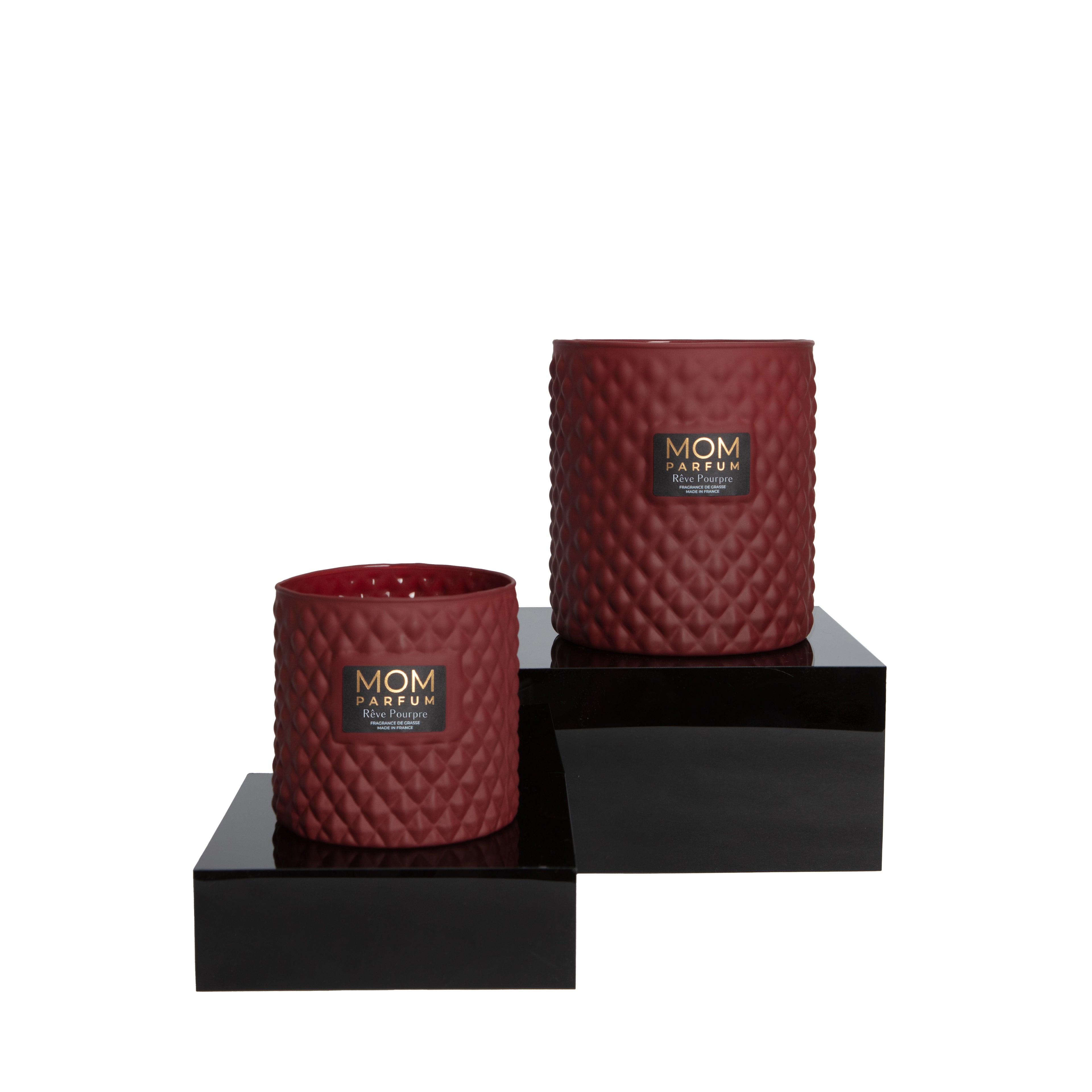 Éternel Bougie burgandy parfumée Rêve pourpre